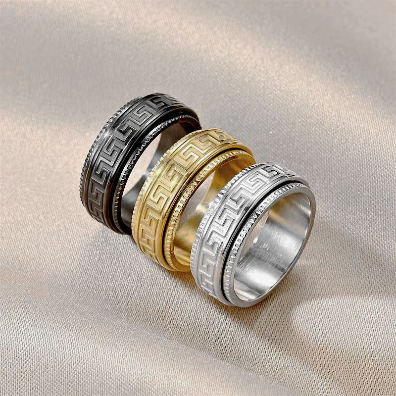 Bague Anti-Stress • Anneau Rotatif